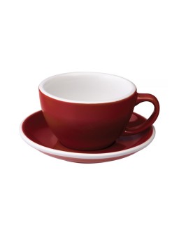 Kavos puodelis Loveramics Egg - Cafe Latte 300ml raudonas