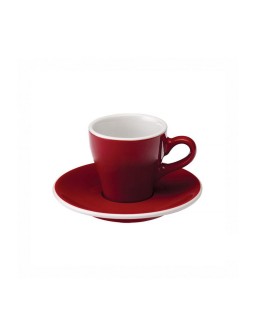 Kavos puodelis Loveramics Tulip - Espresso 80ml raudonas