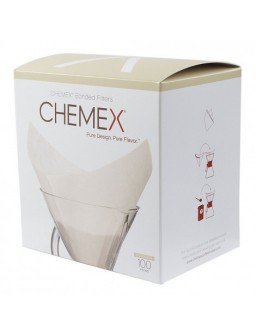 Popieriniai Chemex filtrai CIRCLES Square (100 vnt.)