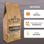 Kavos pupelės Coffee Cruise GUATEMALA Decaf 1 kg (be kofeino) — 2 nuotrauka