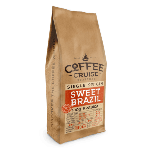 Kavos pupelės Coffee Cruise SWEET BRAZIL 1 kg