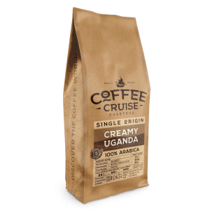 Kavos pupelės Coffee Cruise CREAMY UGANDA 1 kg