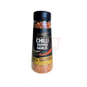 Delicia's spices Chilli Pepper Garlic, aštrus prieskonių mišinys 140 g