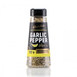 Delicia's spices Garlic Pepper, česnakinių pipirų mišinys 180 g