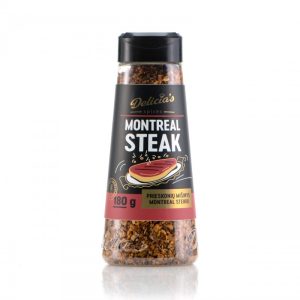 Delicia's spices Montreal steak, prieskonių mišinys Montreal steikui 180 g