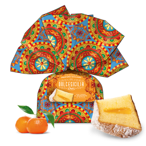 Panetone pyragas su Sicilijos kremo įdaru 750g. DOLCE SICILIA